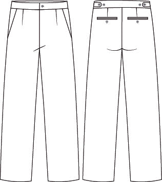 PANTALON HOMBRE PROLONGA EN CINTURILLA