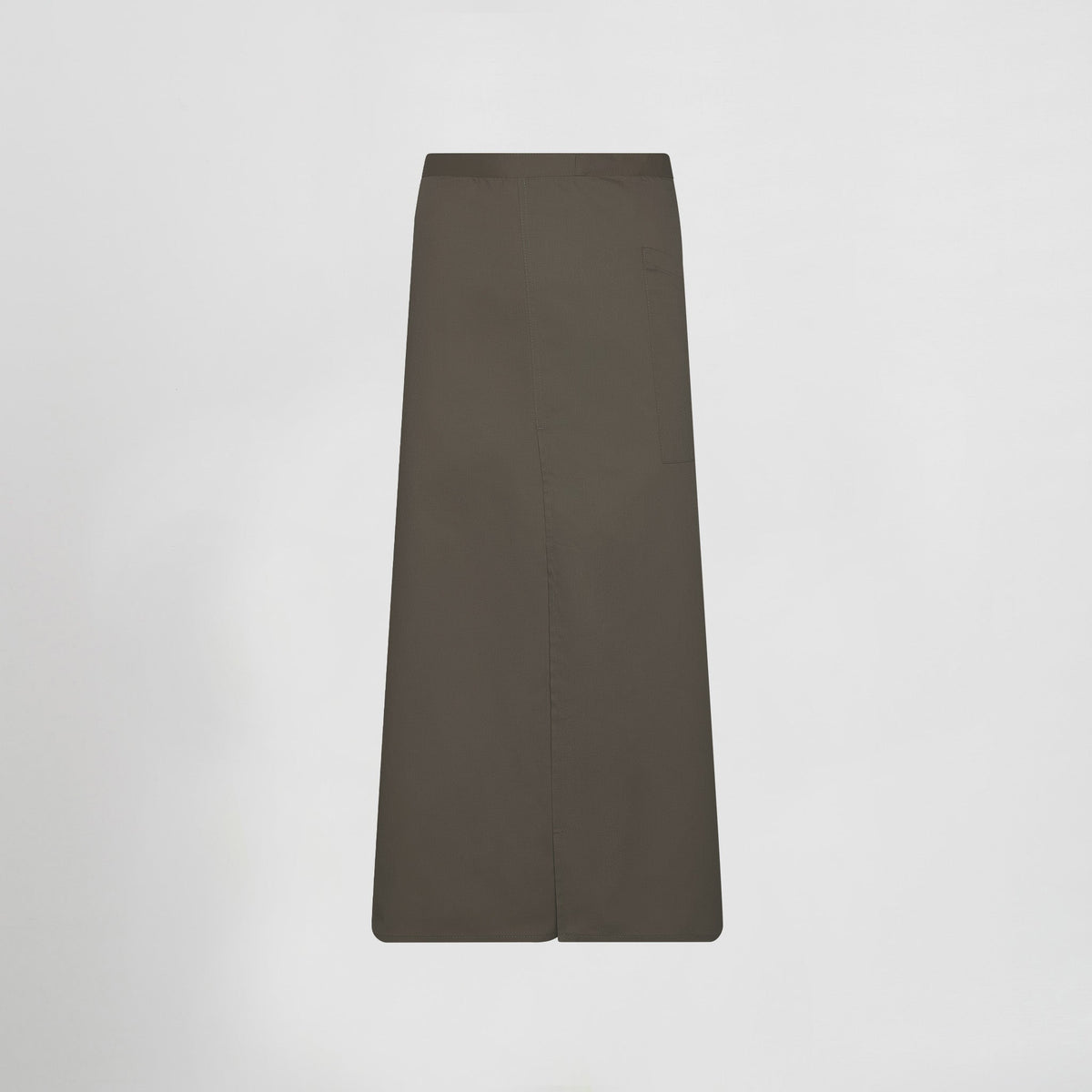 DELANTAL FRANCES ABIERTO SARGA POLIESTER 90X110 CM