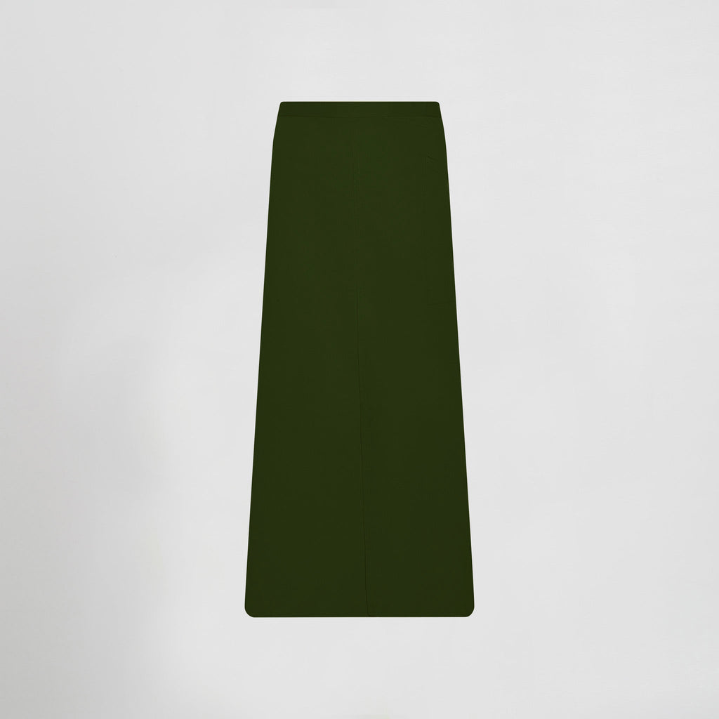 DELANTAL FRANCES ABIERTO SARGA POLIESTER 90X110 CM