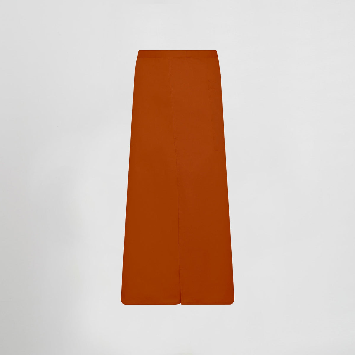DELANTAL FRANCES ABIERTO SARGA POLIESTER 90X110 CM