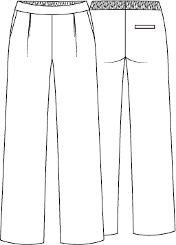 PANTALON MUJER RECTO PINZAS