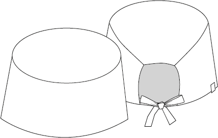 GORRO CIRUJANO TIRAS
