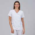 BLUSA MUJER BOTON PRESION M/C AINA