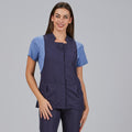 BLUSA MUJER BOTON OCULTO M/C CARMINA