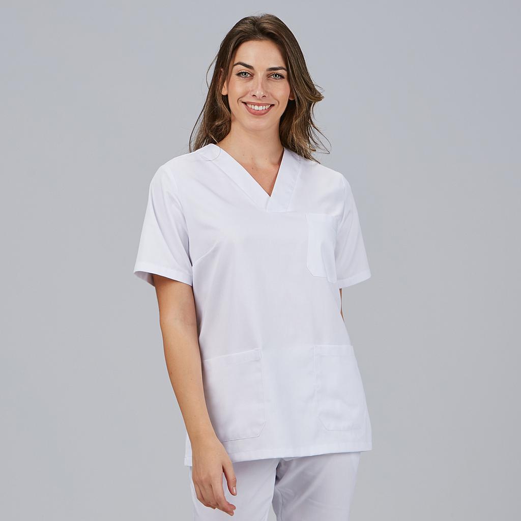 BLUSA MUJER SANITARIA M/C
