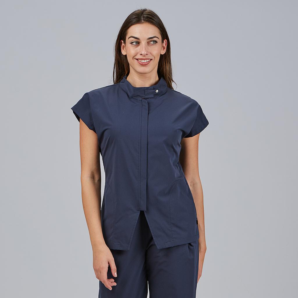 BLUSA MUJER ABIERTA CREMALLERA M/C MUSA