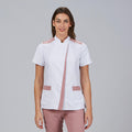 BLUSA MUJER ABIERTA CUELLO MAO M/C JUDIT