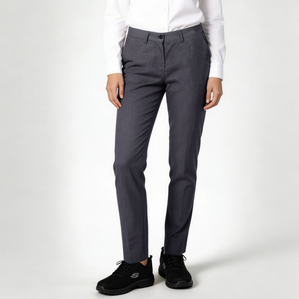 PANTALON MUJER CHINO SARGA JASPEADA