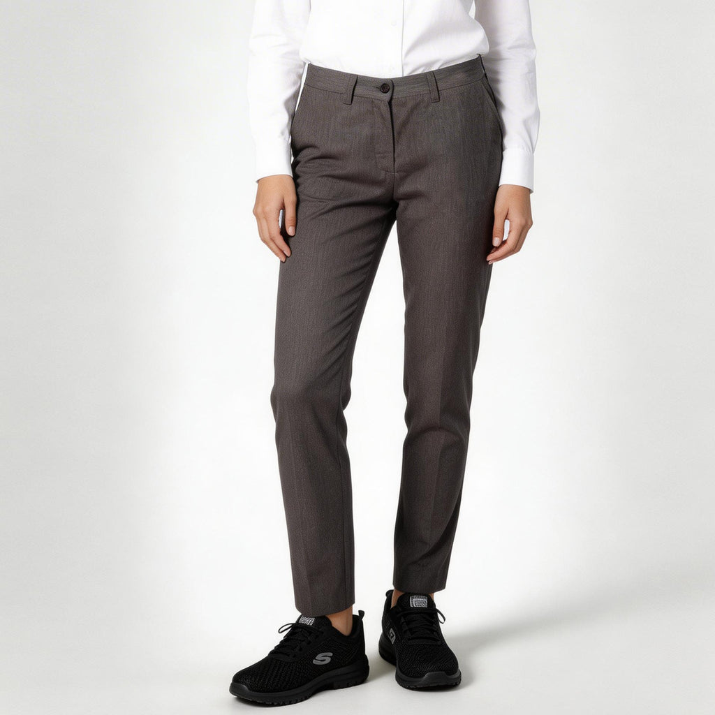 PANTALON MUJER CHINO SARGA JASPEADA