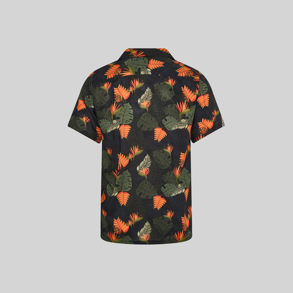 CAMISA HOMBRE CUELLO SOLAPA HAWAI