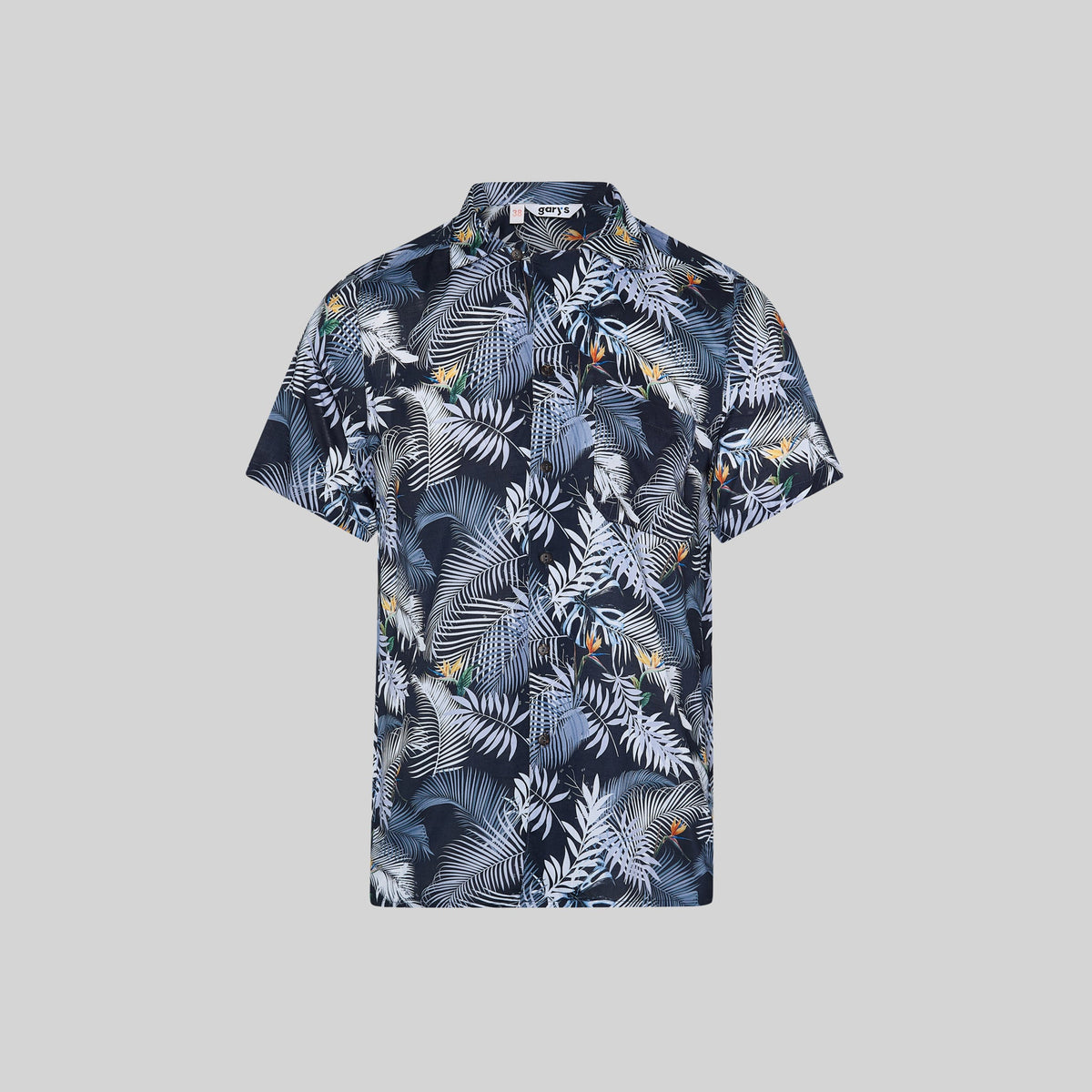 CAMISA HOMBRE CUELLO SOLAPA HAWAI