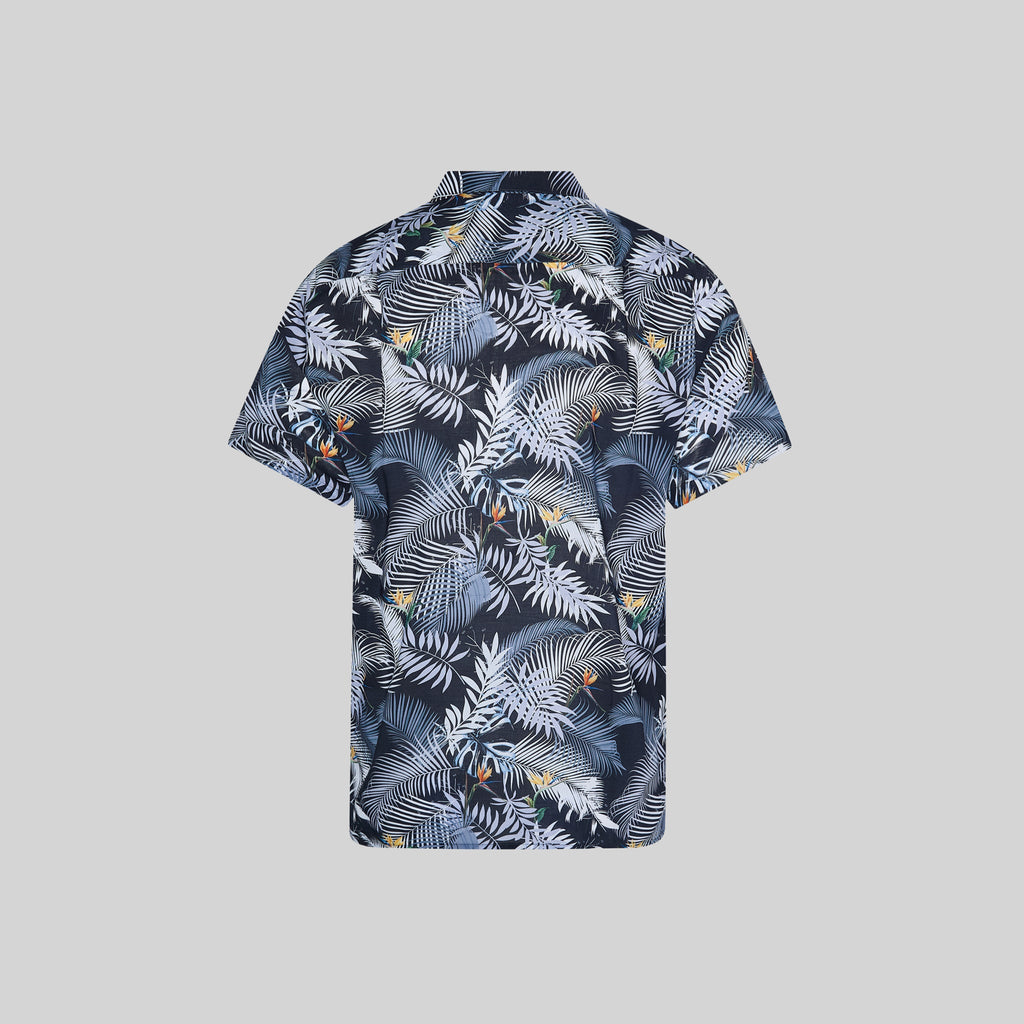 CAMISA HOMBRE CUELLO SOLAPA HAWAI