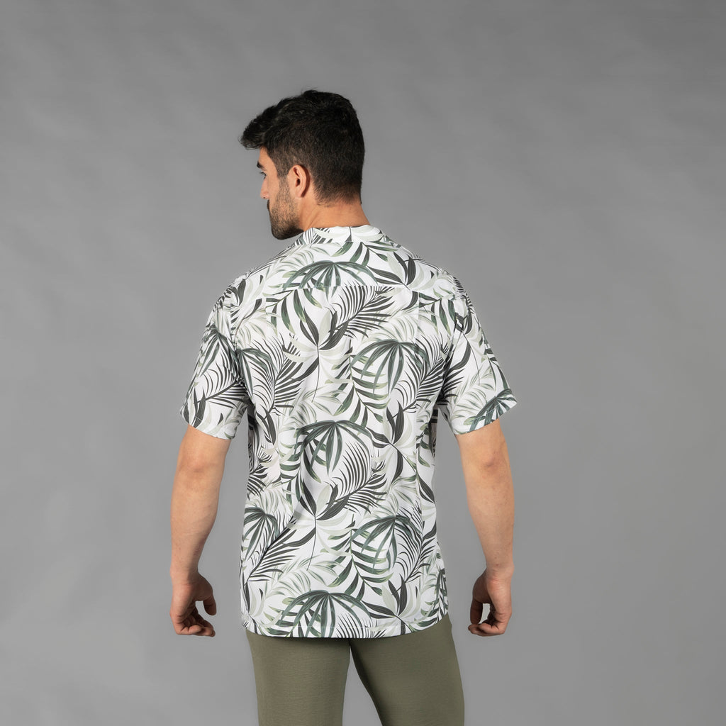 CAMISA HOMBRE CUELLO SOLAPA HAWAI