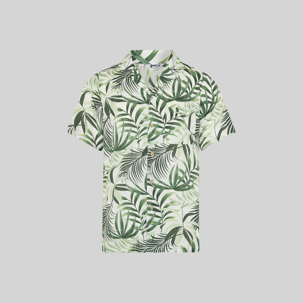 CAMISA HOMBRE CUELLO SOLAPA HAWAI