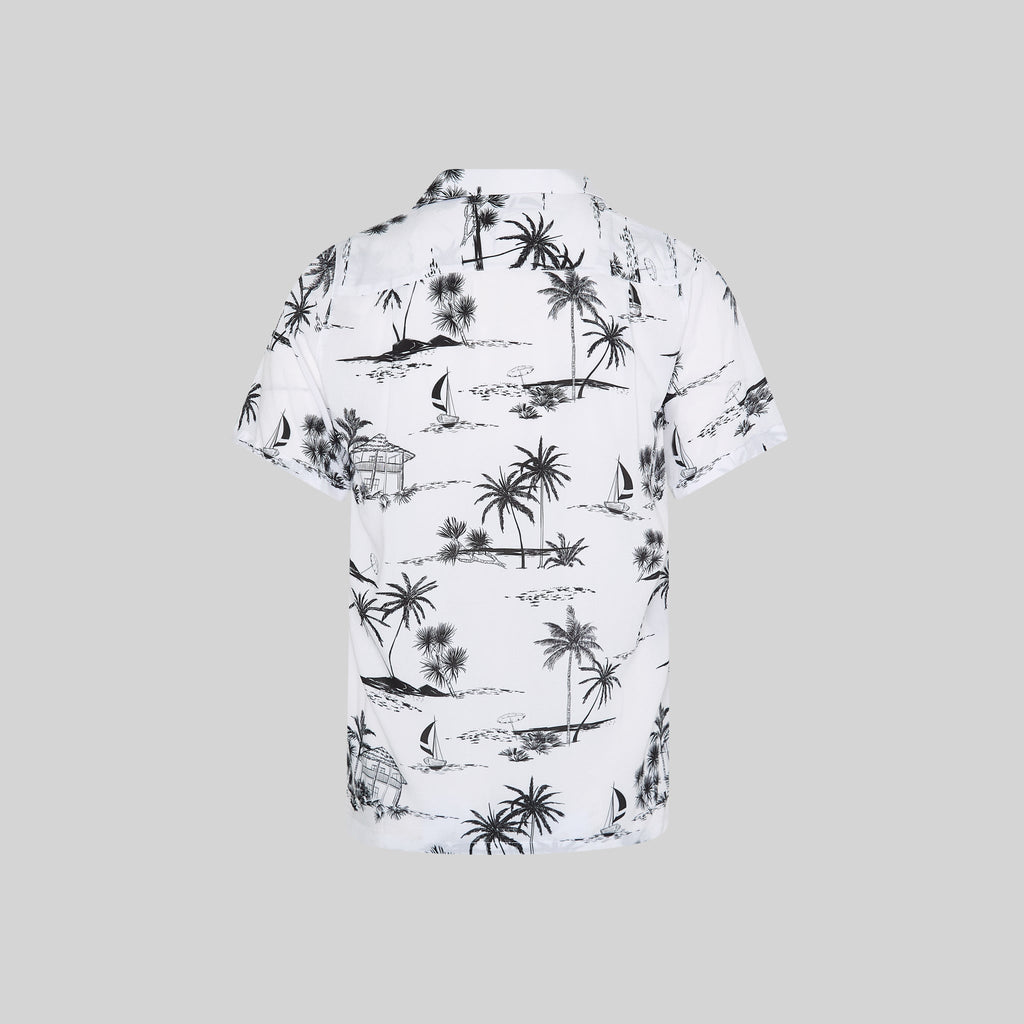CAMISA HOMBRE CUELLO SOLAPA HAWAI