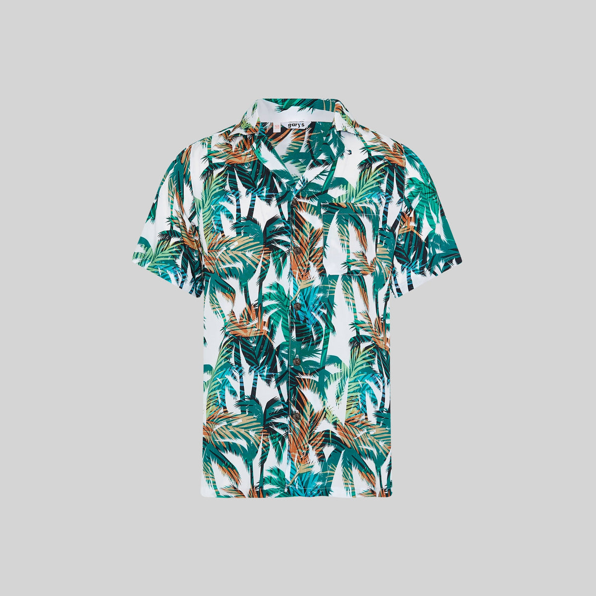 CAMISA HOMBRE CUELLO SOLAPA HAWAI