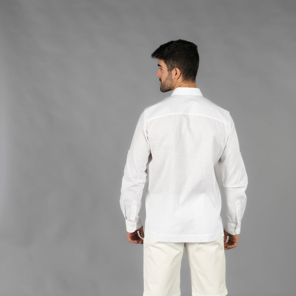 GUAYABERA HOMBRE CUELLO CAMISERO SALOMON