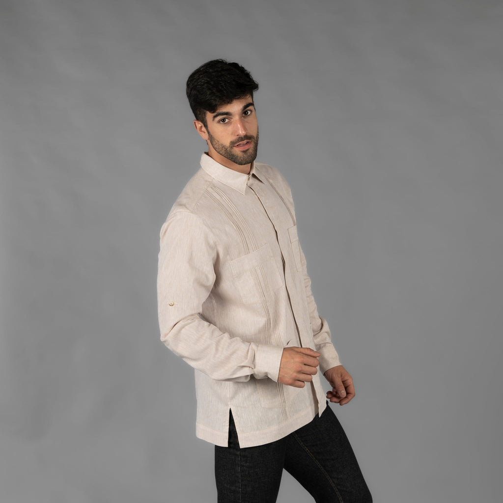 GUAYABERA HOMBRE CUELLO CAMISERO SALOMON