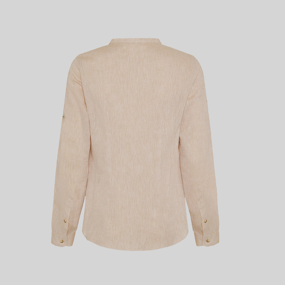 CAMISA MUJER LINO/COTTON CUELLO MAO KAULA