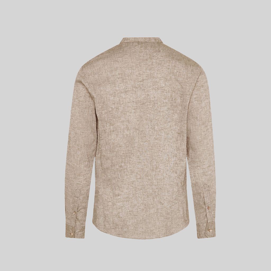 CAMISA HOMBRE LINO/COTTON CUELLO MAO TIWI