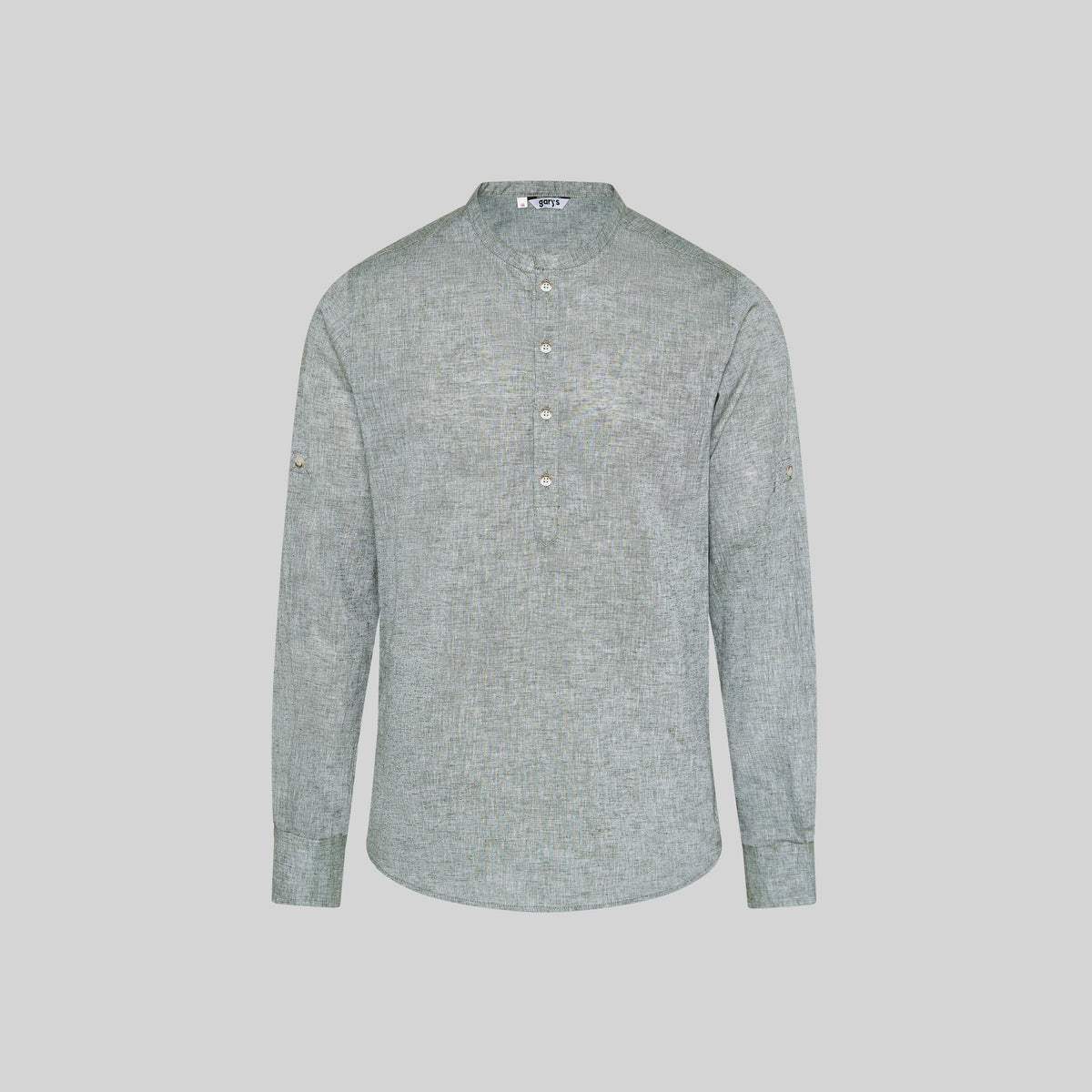 CAMISA HOMBRE LINO/COTTON CUELLO MAO TIWI