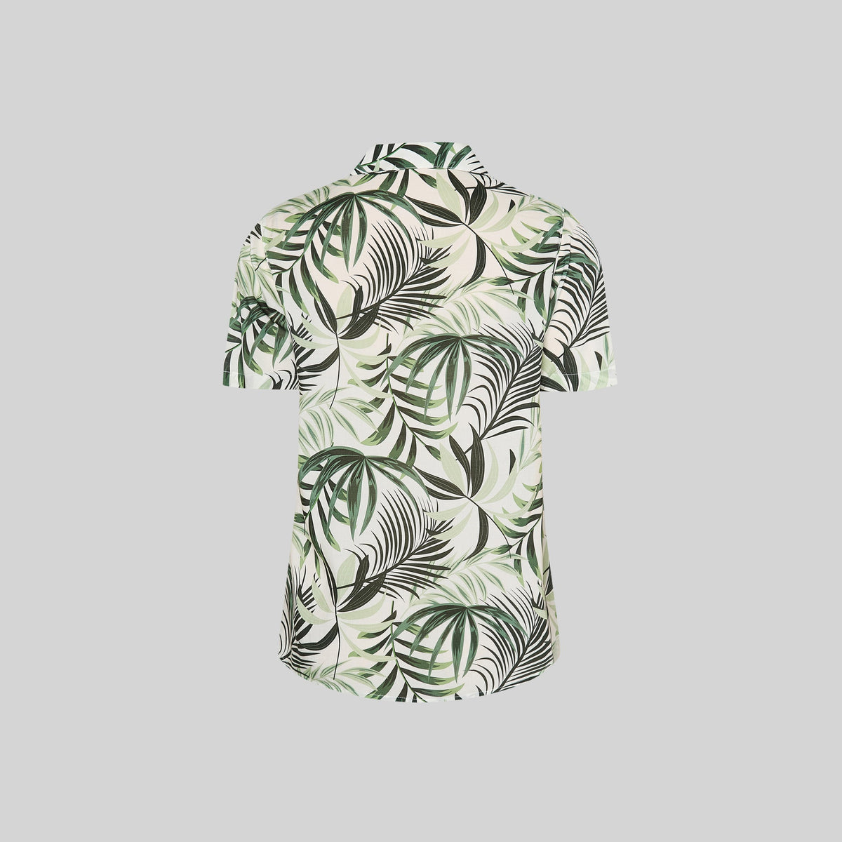 CAMISA MUJER CUELLO SOLAPA HAWAIANA