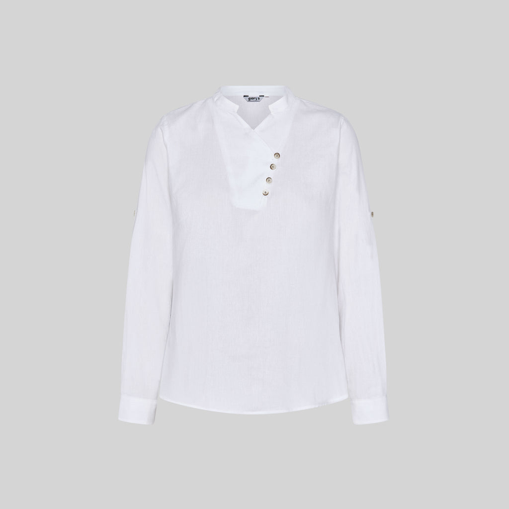 CAMISA MUJER CHAMBRAY CUELLO MAO LANAY