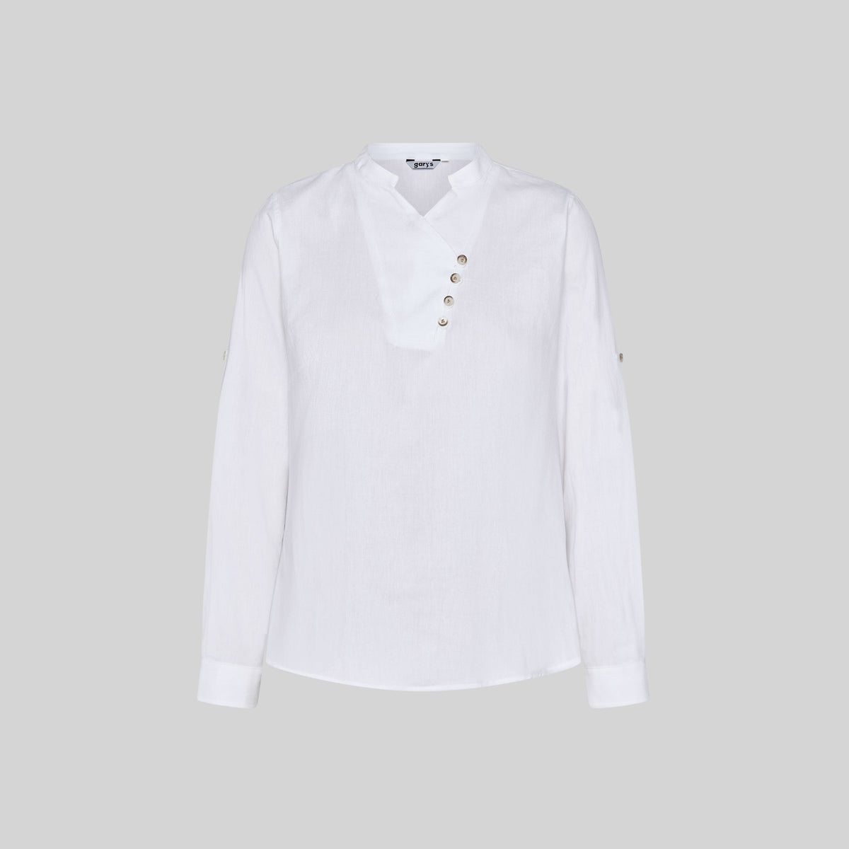 CAMISA MUJER CHAMBRAY CUELLO MAO LANAY