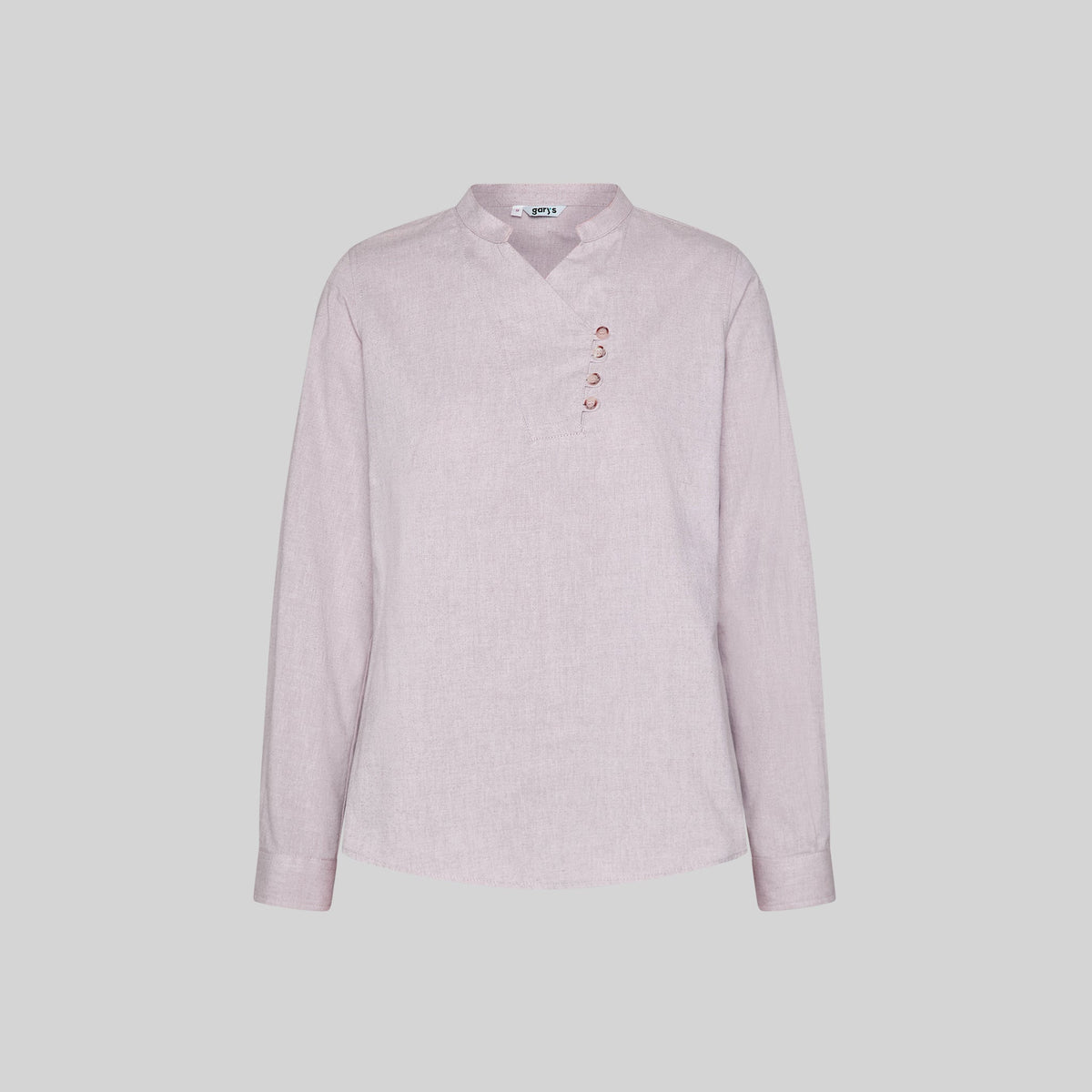 CAMISA MUJER CHAMBRAY CUELLO MAO LANAY