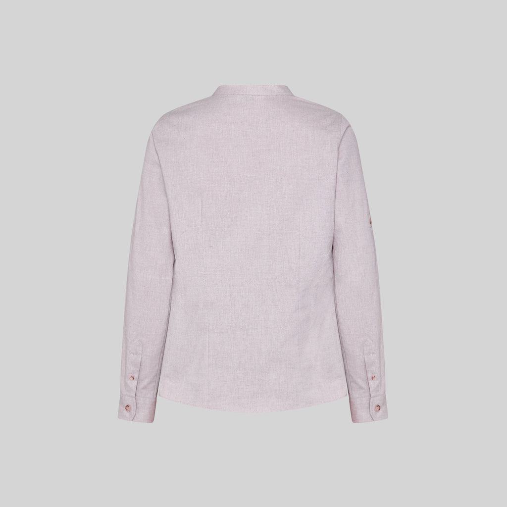 CAMISA MUJER CHAMBRAY CUELLO MAO LANAY