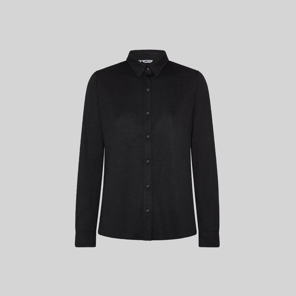 CAMISA MUJER INTERLOCK CUELLO CAMISERO CERDEÑA