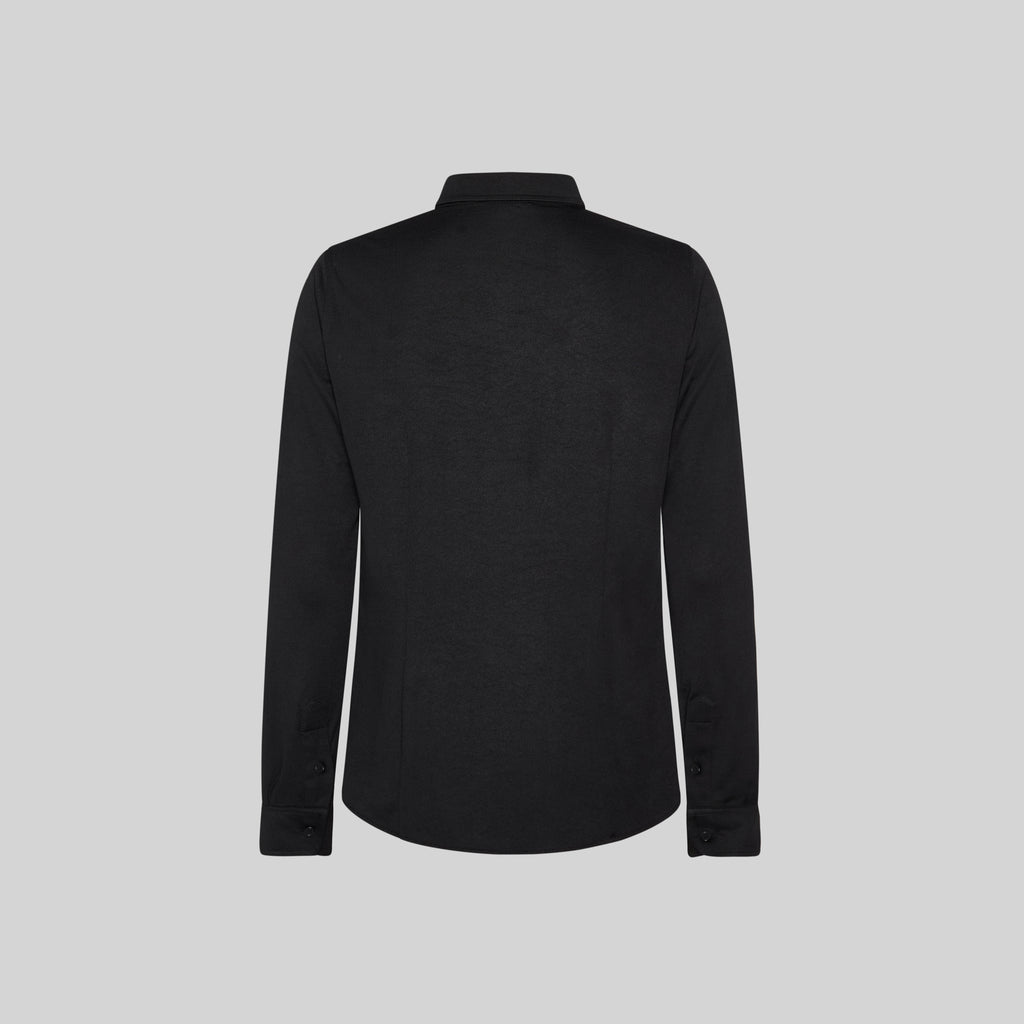 CAMISA MUJER INTERLOCK CUELLO CAMISERO CERDEÑA