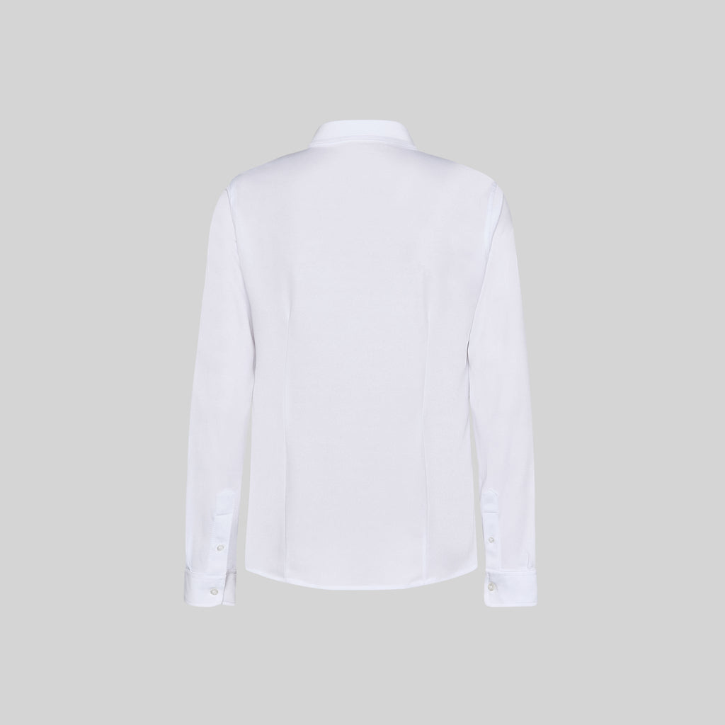CAMISA MUJER INTERLOCK CUELLO CAMISERO CERDEÑA