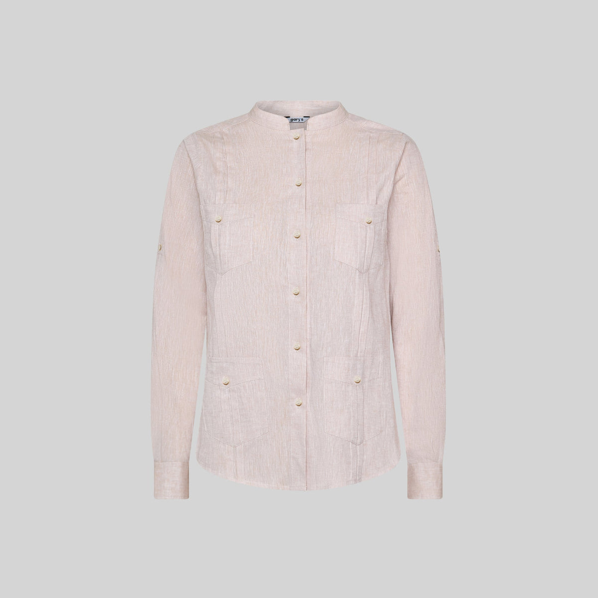 GUAYABERA MUJER CUELLO MAO ISABELA