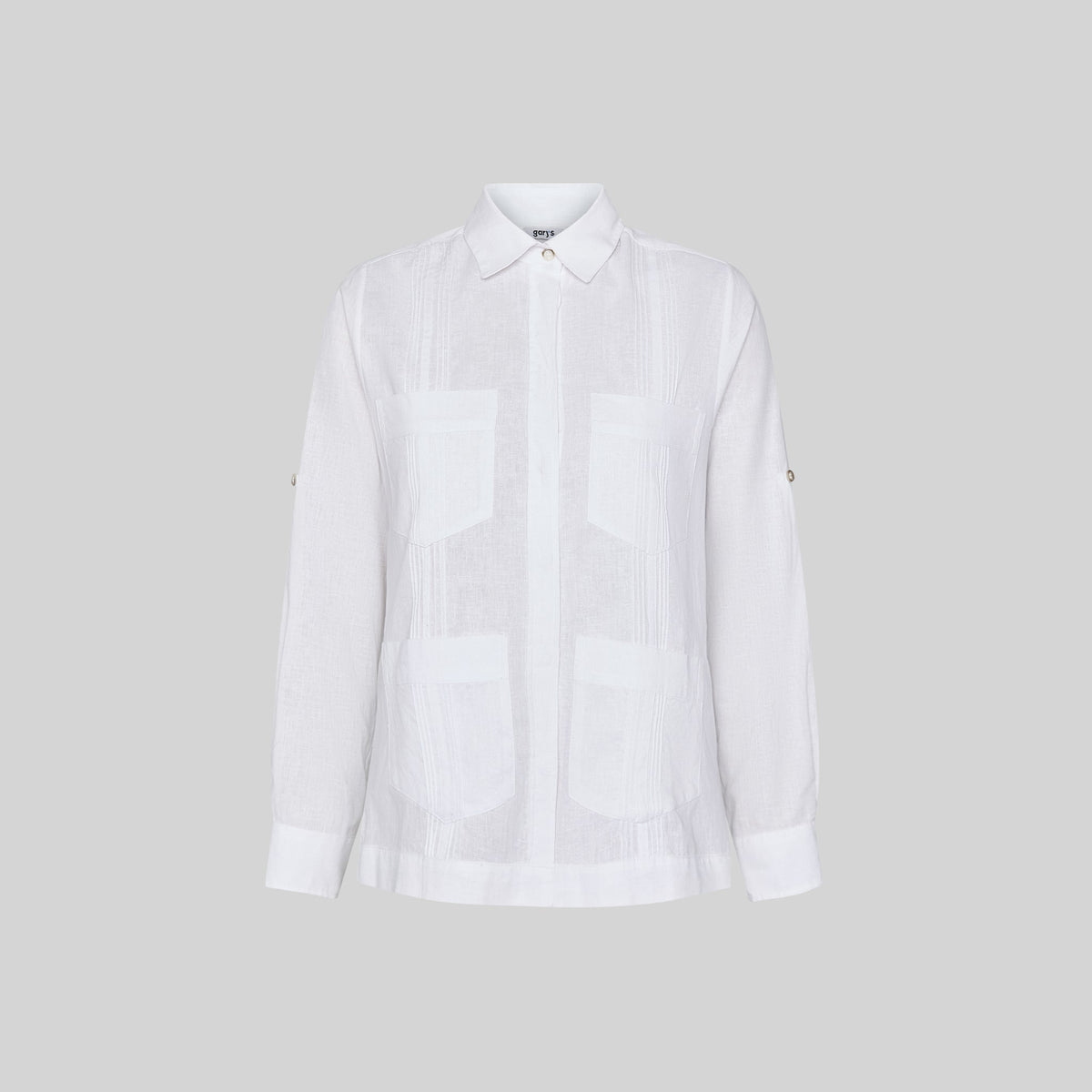 GUAYABERA MUJER CUELLO CAMISERO SUMATRA
