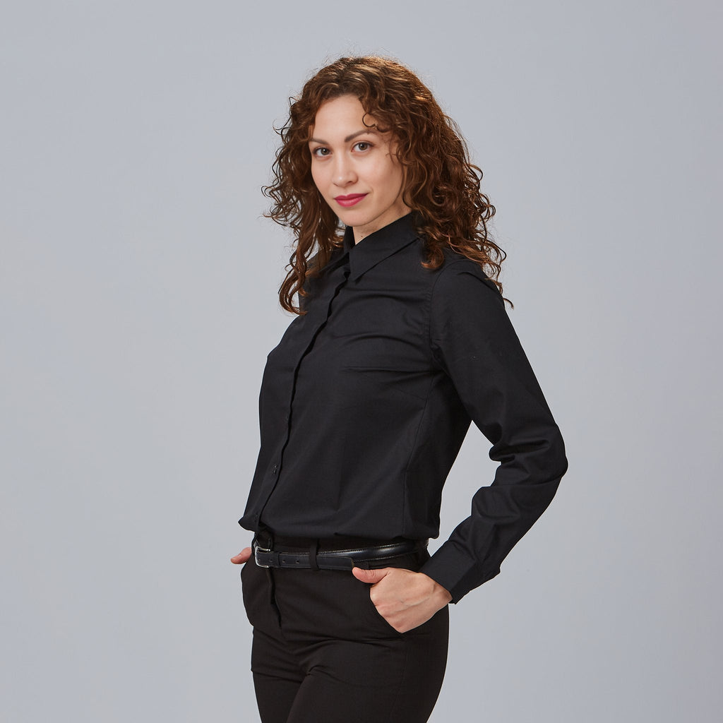 CAMISA MUJER M/L ELASTAN