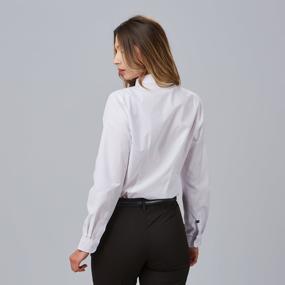 CAMISA MUJER M/L ELASTAN