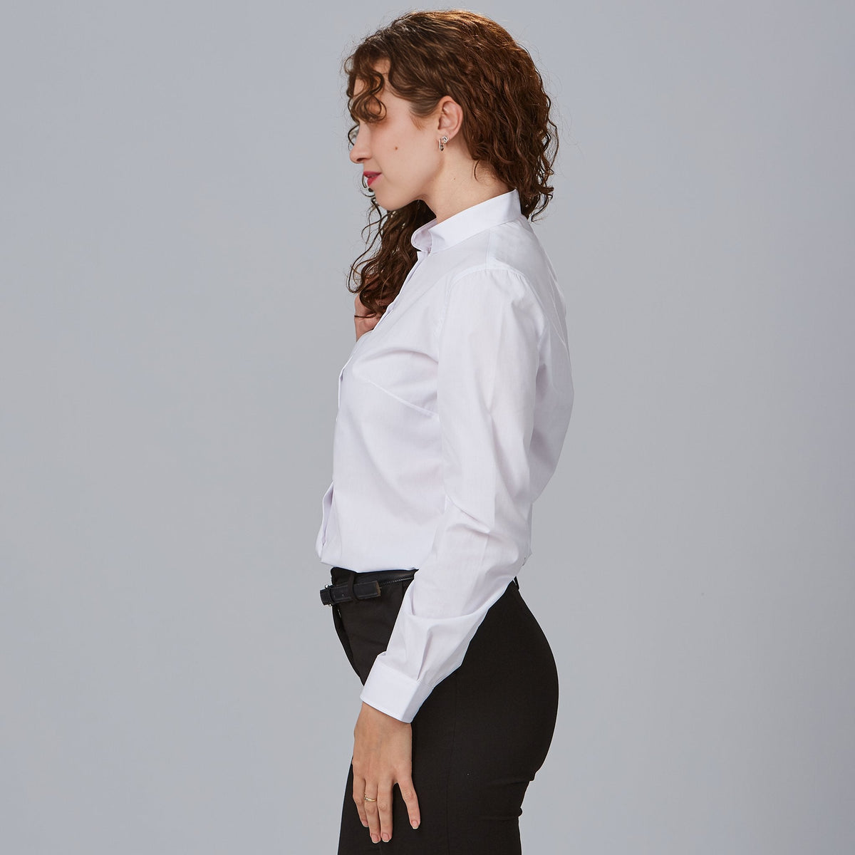 CAMISA MUJER M/L C/MAO ELASTAN