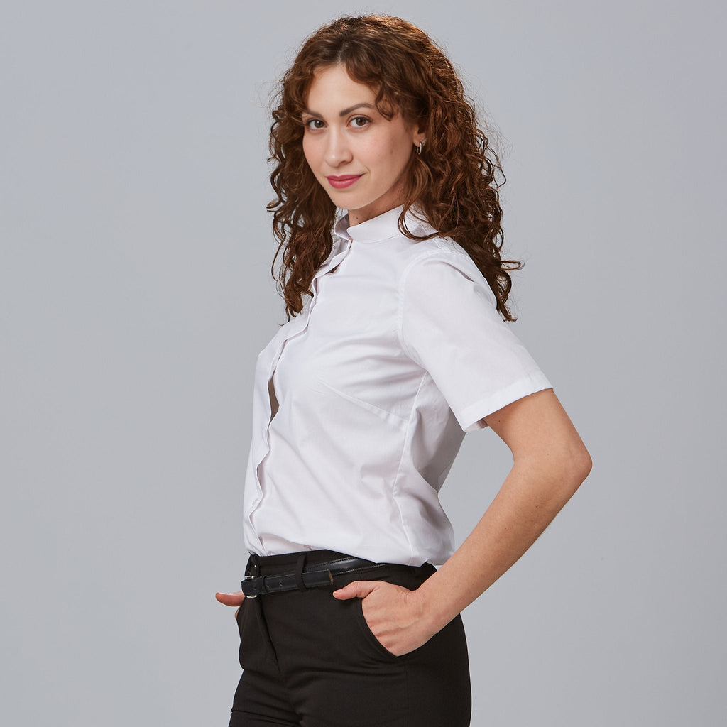 CAMISA MUJER M/C C/MAO ELASTAN