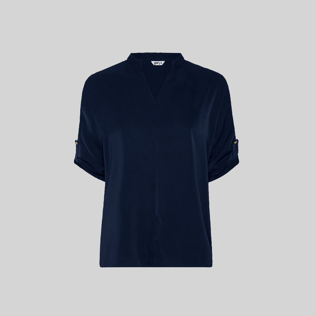 BLUSA MUJER MANGA ROLL UP MICAELA