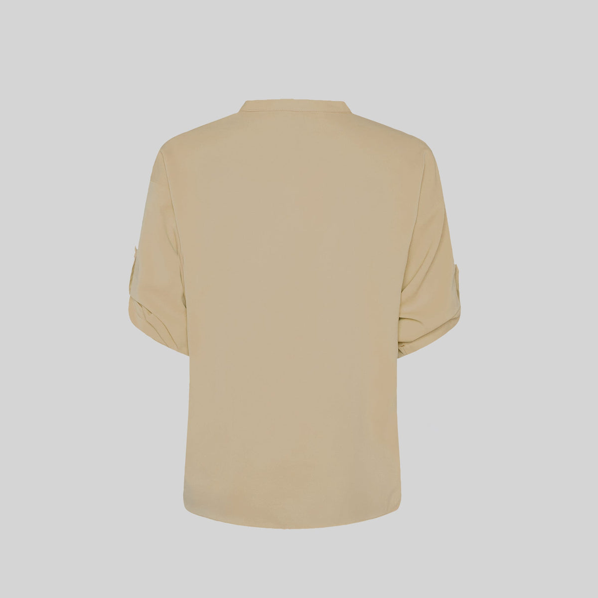 BLUSA MUJER MANGA ROLL UP MICAELA