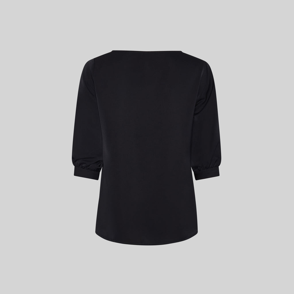 BLUSA MUJER MANGA RIZADA ROSANNA