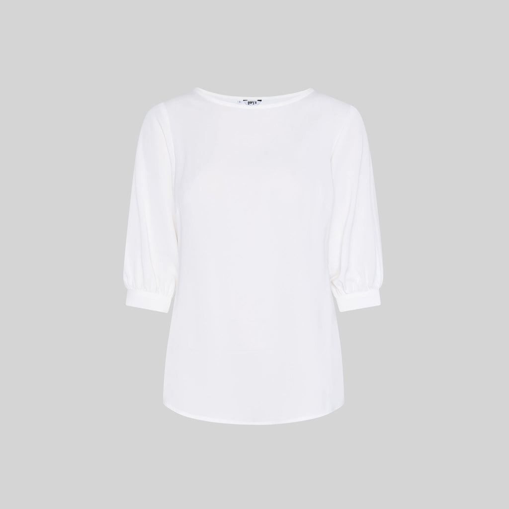 BLUSA MUJER MANGA RIZADA ROSANNA