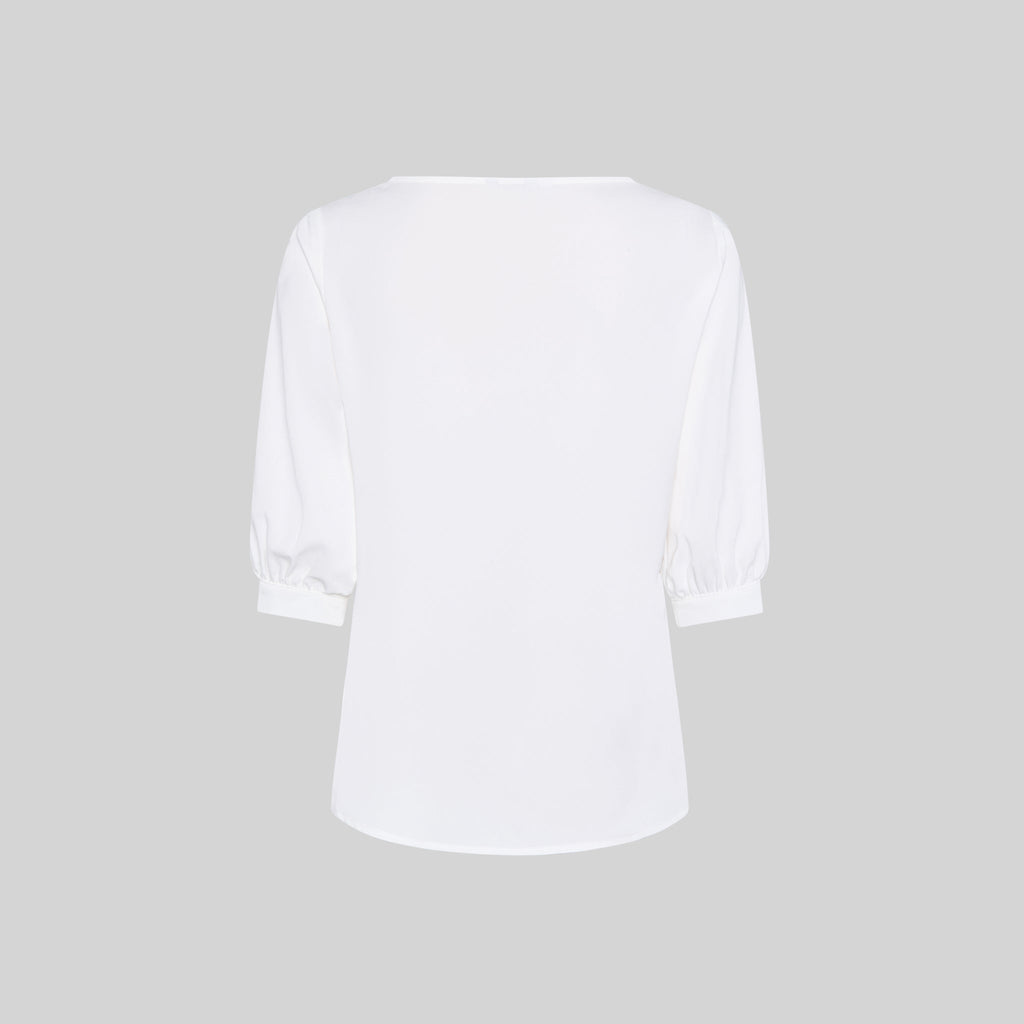 BLUSA MUJER MANGA RIZADA ROSANNA