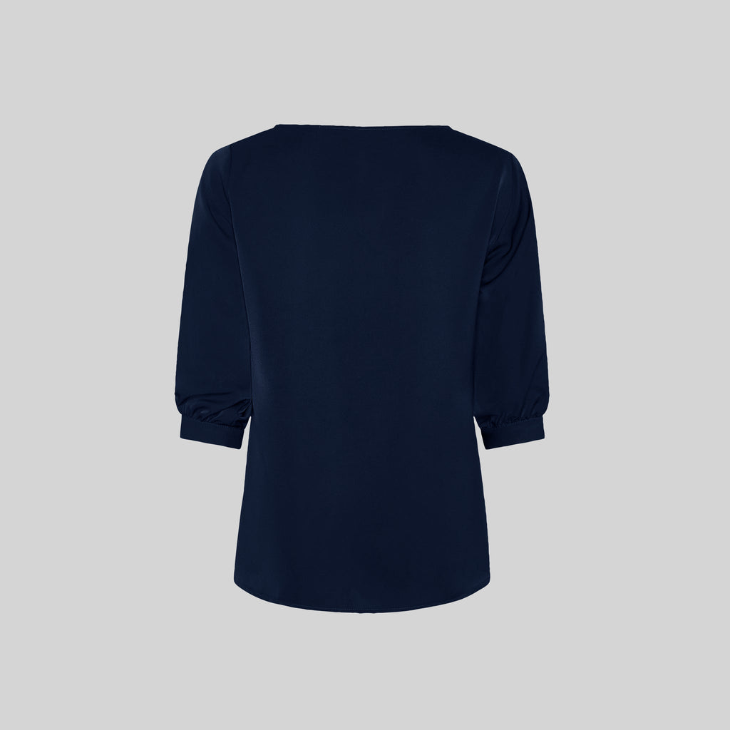BLUSA MUJER MANGA RIZADA ROSANNA