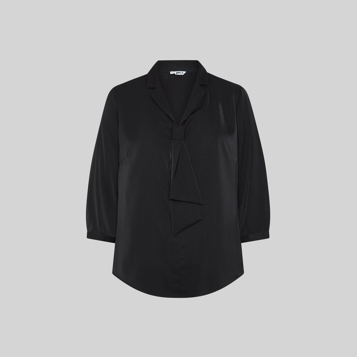BLUSA MUJER CUELLO SOLAPA LAZO FLAVIA