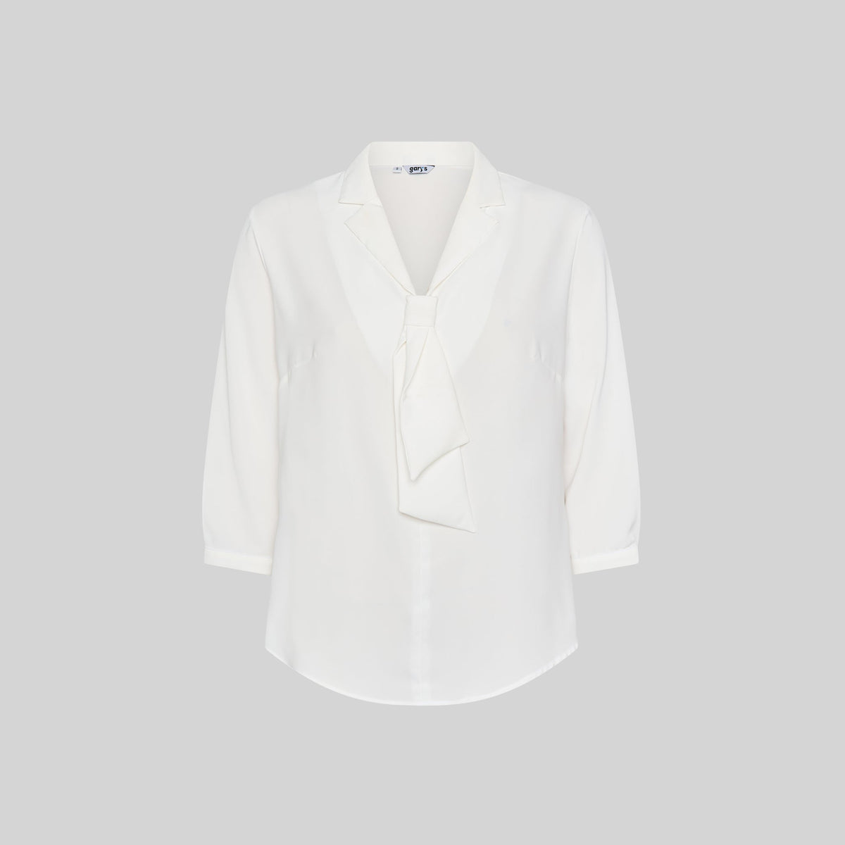 BLUSA MUJER CUELLO SOLAPA LAZO FLAVIA