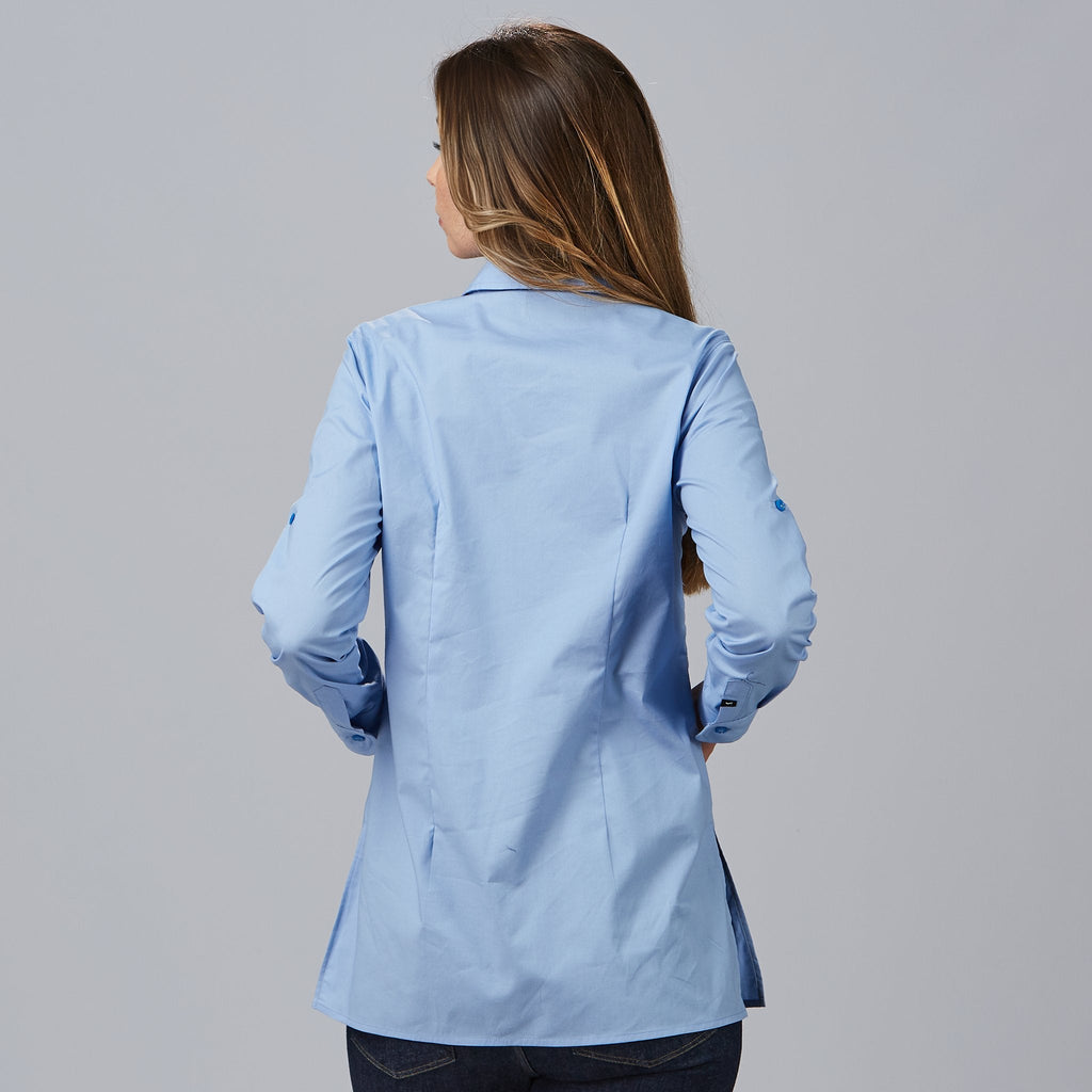 CAMISA MUJER MANGA ROLL UP LIVIA