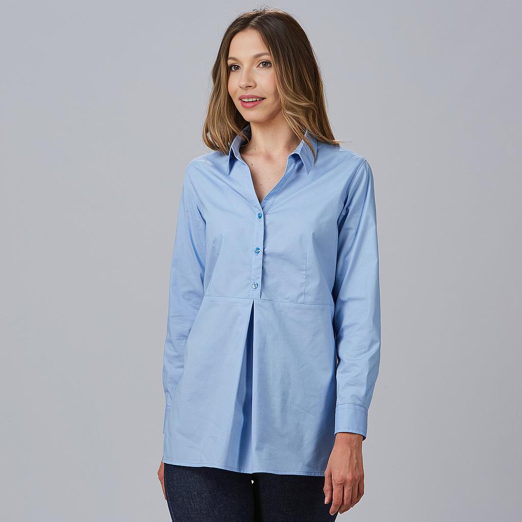 CAMISA MUJER MANGA ROLL UP LIVIA