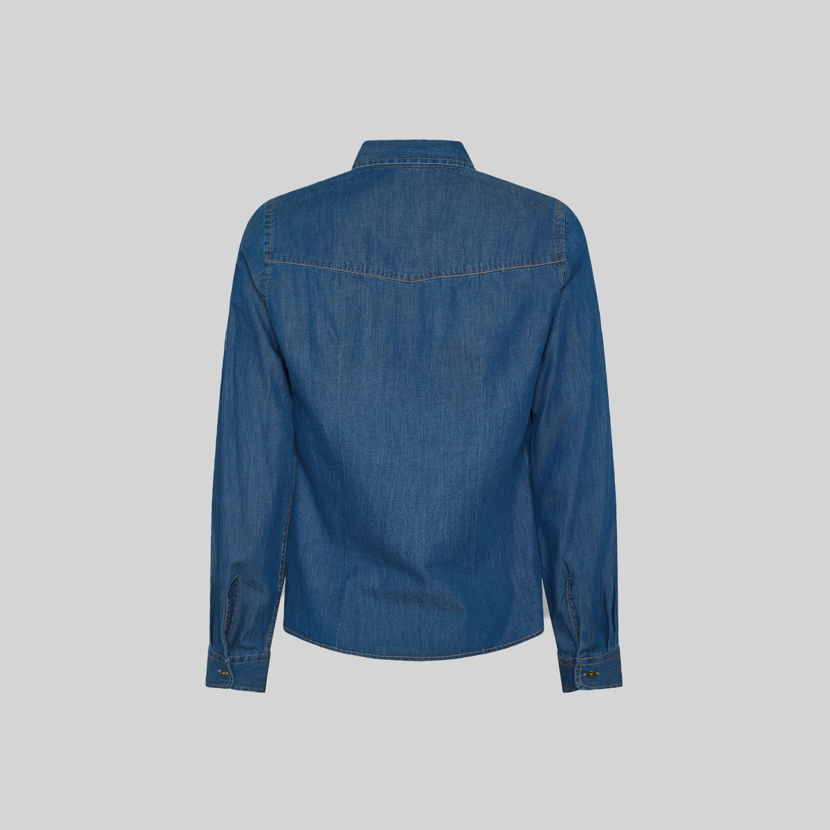 CAMISA MUJER TEJANO FINO LAVADO VALERIA